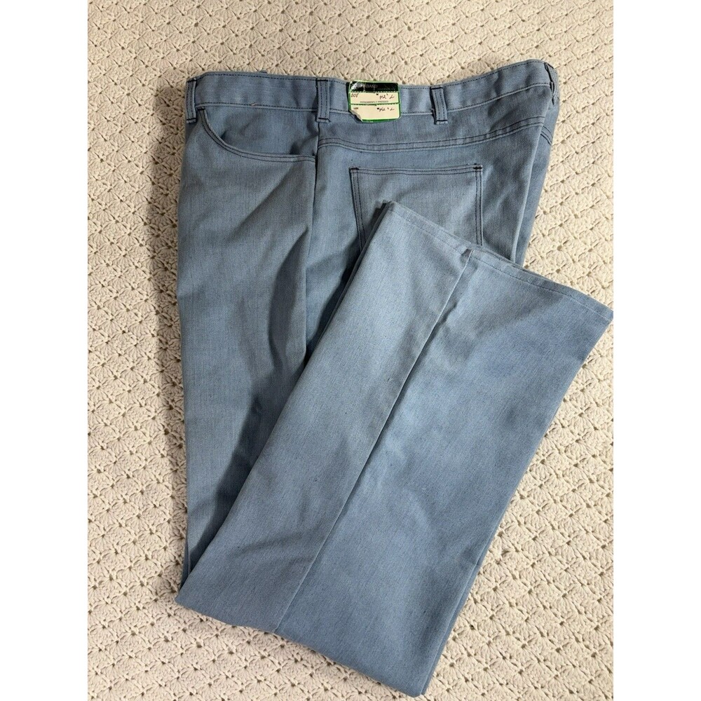 Vintage Haband Men’s Size 42 X 31” Relaxed Fit Blue Jeans Baggy Denim NOS